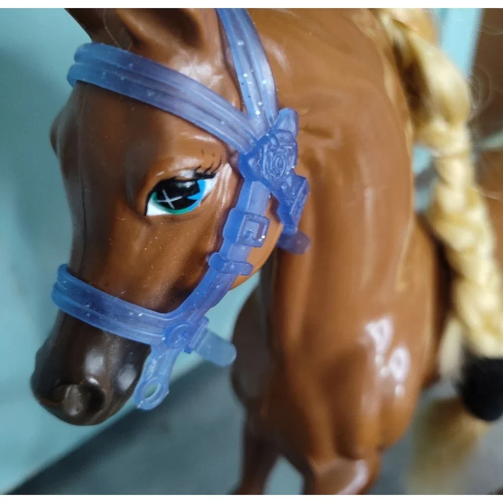 Vintage Mattel Barbie 1991 All American Star Stepper Horse and Foal